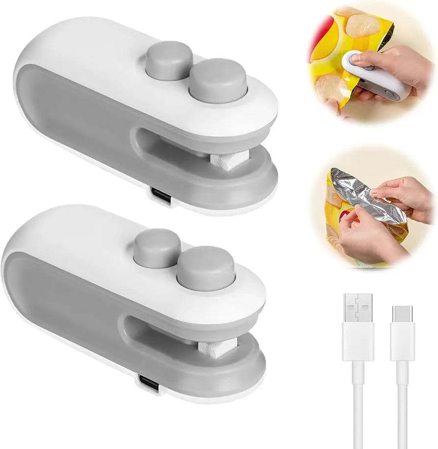 Mini Sellador Térmico 2 en 1