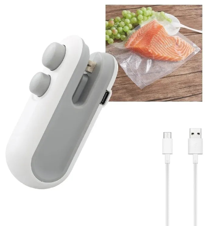 Mini Sellador Térmico 2 en 1
