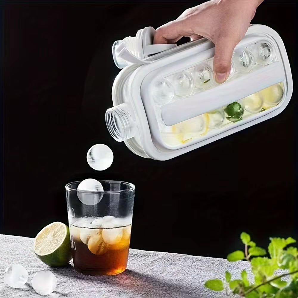 ❄️ Molde Portátil para Hielo Esférico – El Secreto de las Bebidas Perfectas 🍸