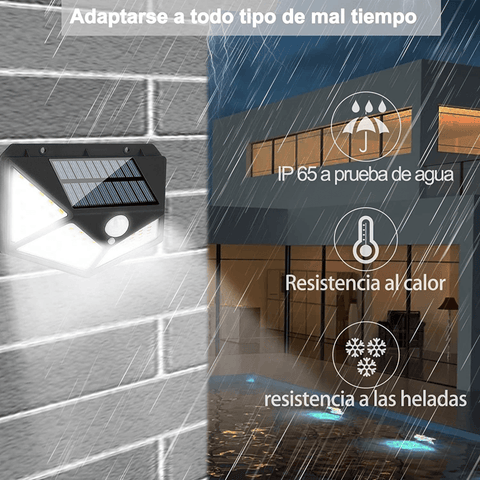 Lámpara Solar con Sensor de Movimiento - Tienda Prisma