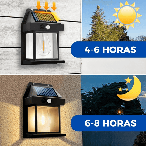 LÁMPARA SOLAR PARED - Tienda Prisma